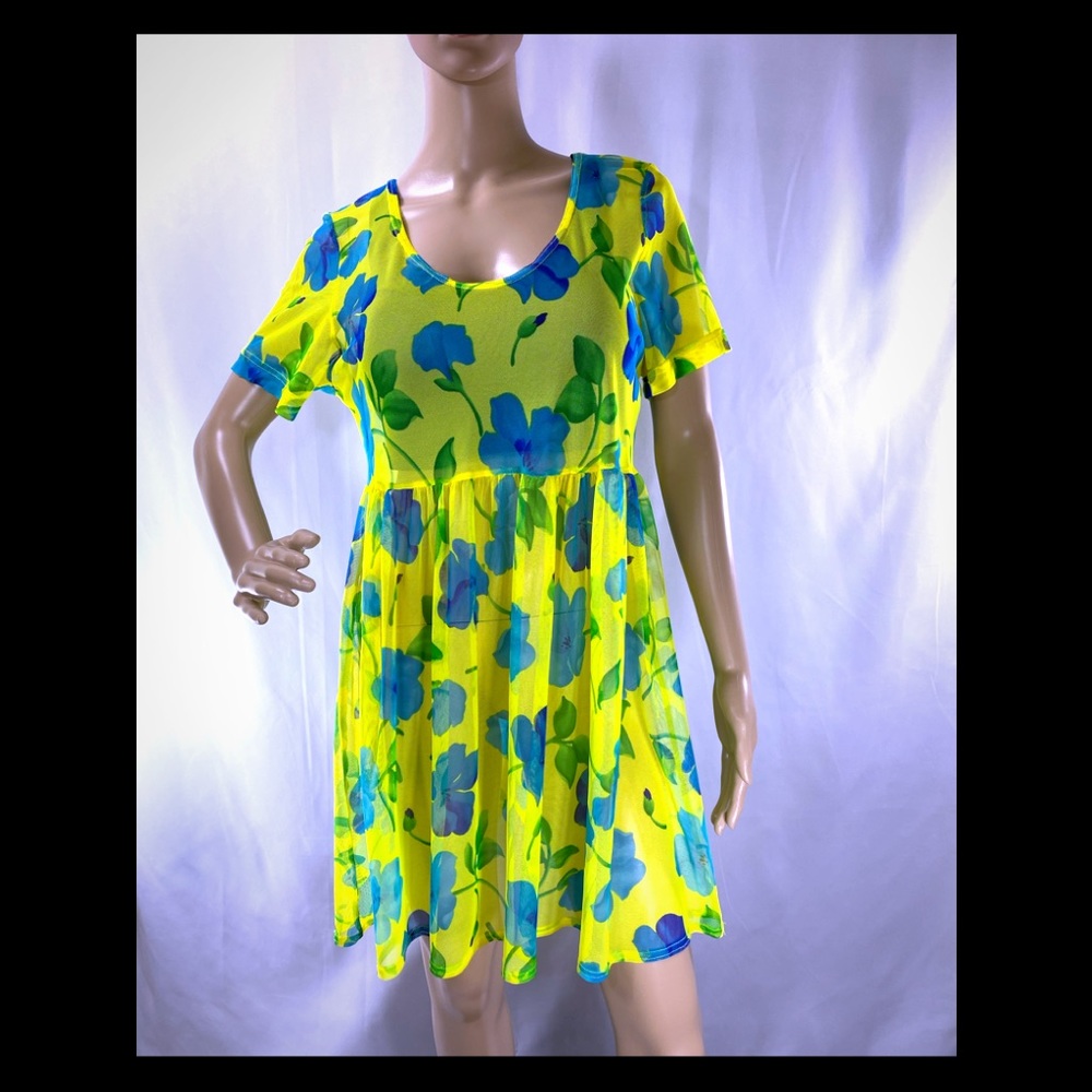 Baby Doll Style Swim Cover Up Medium / Large